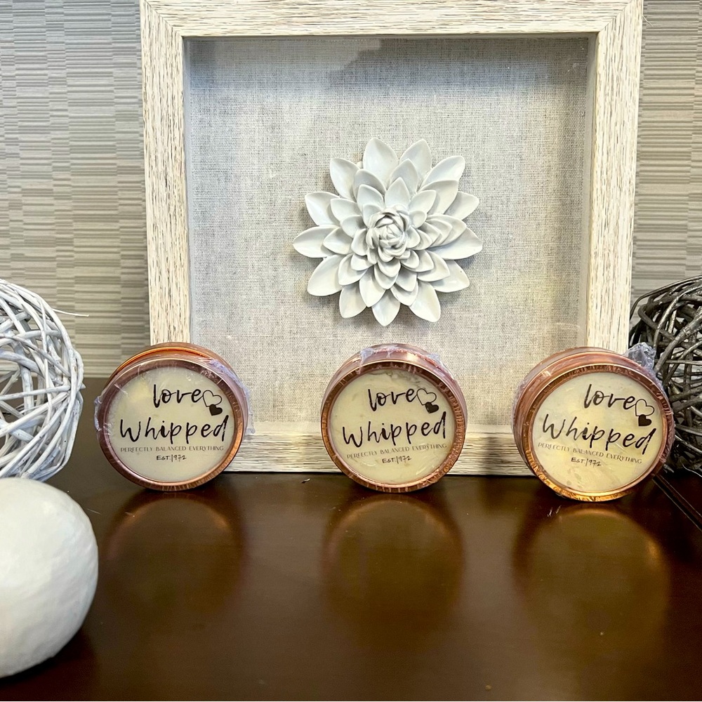 Love Whipped Custom Body Balms, Sugar Scrubs, and Essential Oils Beard Serums.